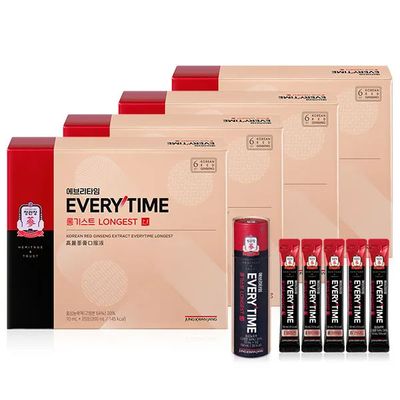[정관장] 에브리타임 롱기스트 10ml x 20포 4박스