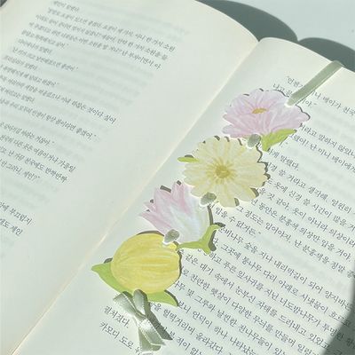 꽃갈피(책갈피) Flower Bookmark / 공든 