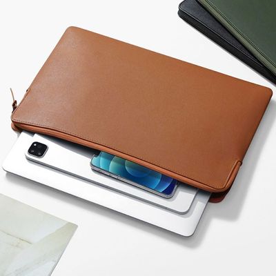 가죽 노트북 슬리브 13형 브라운 테러백(WFLOPWP)