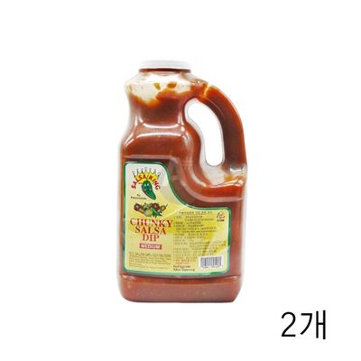 WL 효림산물 청키살사소스 3.7Kg X 2개 대용량 나초 딥핑소스 멕시칸요리 업소용식자재(WFLQQO8)