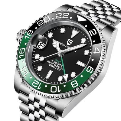세이코무브 GMT 오토매틱 메탈 사파이어글라스