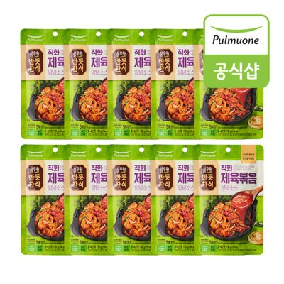 풀무원 반듯한식 직화제육볶음 양념소스(150g) x 10개