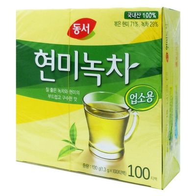 동서 현미녹차 업소용 100T/음료 녹차
