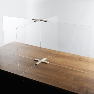 바이러스 방지 아크릴 식당 투명 위생 파티션