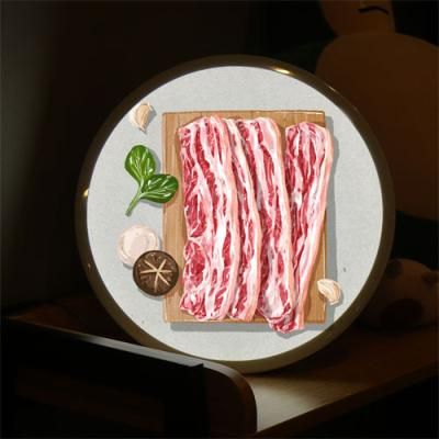 no733-LED액자35R_삼겹살이진리