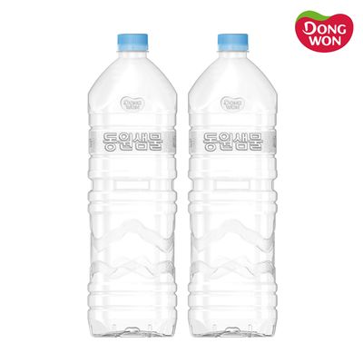 동원샘물 무라벨 생수 2L x 18개 대용량생수
