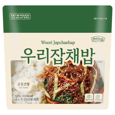 TE즉석밥 비상전투식량 잡채밥 궁중간장(120g)