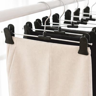 스트롱 논슬립 바지걸이 10P 집게자국 없는 옷걸이