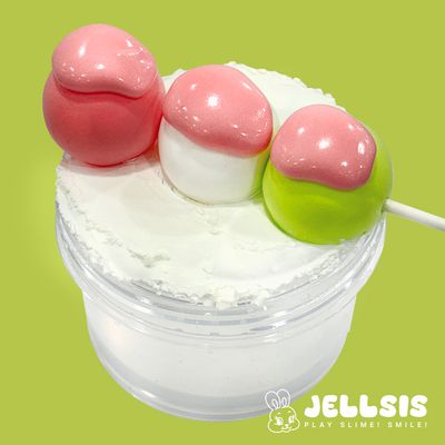 [젤시스] 삼색당고 슬라임/ 눈가루 클리어슬라임