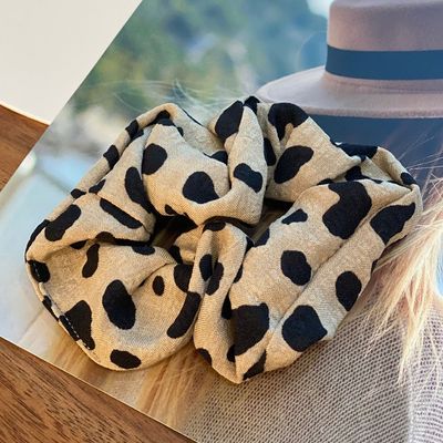 CELEBRITY 호피 곱창밴드 머리끈 헤어곱창 (WBAB888)