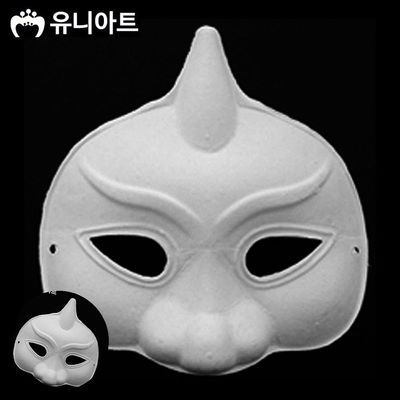 웃긴가면 동물가면 뿔도깨비탈 종이탈 반가면 5개입(WFPGXGH)