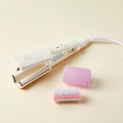 아트박스 퍼피 미니물결고데기 아이보리