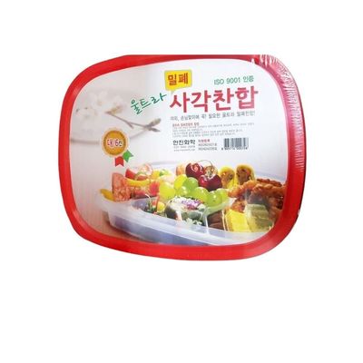 식자재 용품 찬합 사각밀폐 6칸 대 1개(WFI3Q9L)