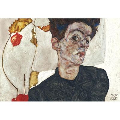 1000피스 직소퍼즐 - 꽈리열매가 있는 자화상