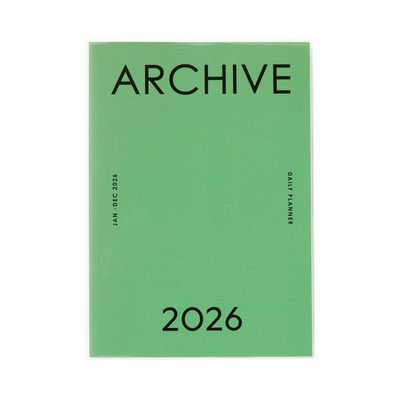 아트박스 2026 그린 ARCHIVE 다이어리