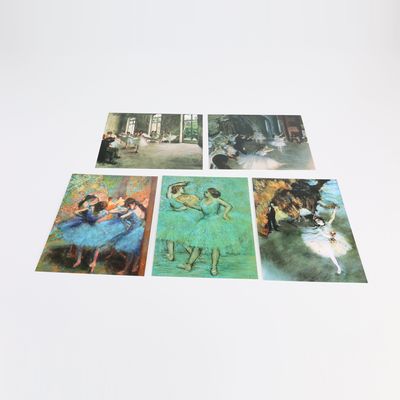 북키스 명화카드 에드가 드가 그림 감성 엽서