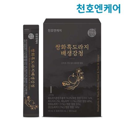 [천호엔케어] 쌍화흑도라지 배생강청 10ml * 30포
