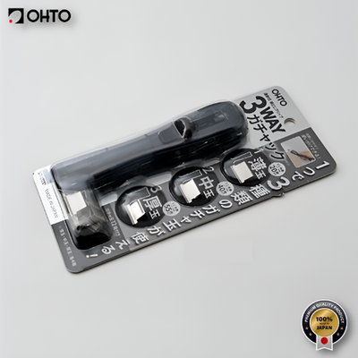 [OHTO] 3WAY GACHUCK 디스펜서 (블랙) / G3W-600-BK
