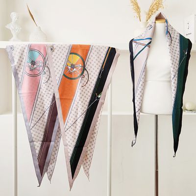 [애슬릿]겨울 스카프 롱 삼각 간절기 마름모 대형