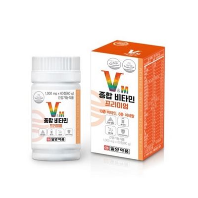 일양약품 종합비타민 프리미엄 60정 2개월분
