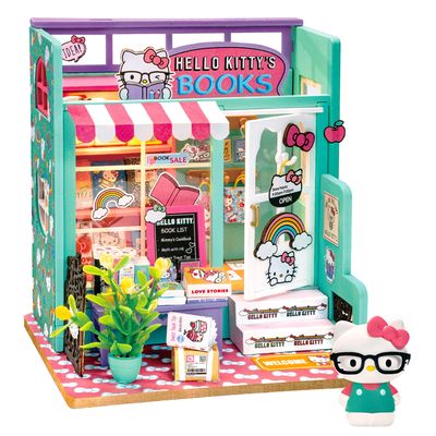 핸즈크라프트X헬로키티 DIY 미니어처 키티의 서점