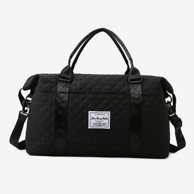 퀼팅 디자인 캐리어 결합 보스턴백 가방(P0000UCS)