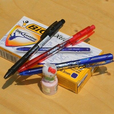 [BIC] EZ잉크로 부드러운 0.5mm 유성볼펜-프랑스 빅 Xtra EZ Click 1타스 HA113-2s