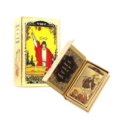 라이더 웨이트 타로카드 덱 골드금박 C025