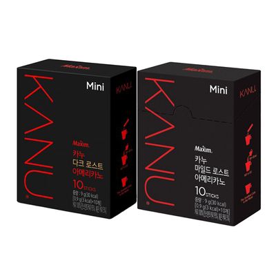 카누 아메리카노 미니 다크10T+마일드10T