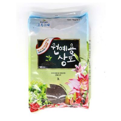 초록스타 화분흙 배양토 원예용 분갈이흙 상토 3리터 SNM(WFP8FEF)