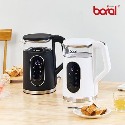 보랄 BIG LCD 디지털 글래스 전기주전자 1.7L BR-602D