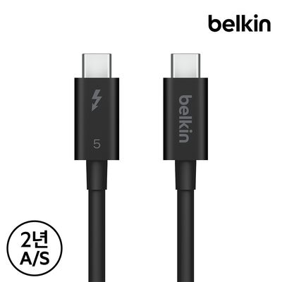 벨킨 썬더볼트 5 케이블 240W 데이터 전송 INZ005qc1M