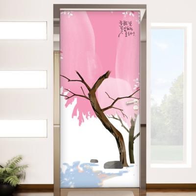 ib058-꽃잎처럼오소서_현관문시트지_현관문시트지