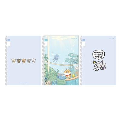 초등 스프링 노트 3-6 무제 (23줄) A
