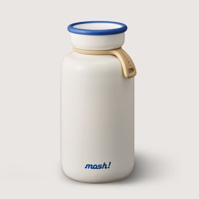 [MOSH] 모슈 보온보냉 라떼 텀블러 450 화이트
