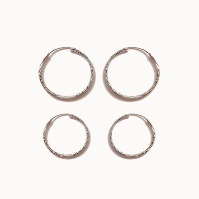 제이로렌 치타 st 컷팅 실버 링 귀걸이 M01376_1_Big