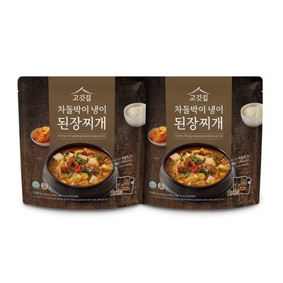 고깃집 차돌박이 냉이 된장찌개 800g x 2 x 2