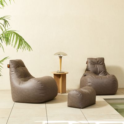 보니타 초대형 티아라 BF501 비건레더 빈백+풋스툴