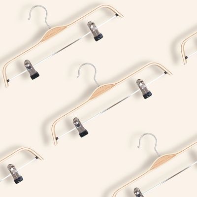 Frigg 팬츠 집게 원목 바지 옷걸이