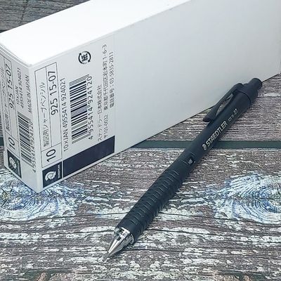 스테들러 0.9mm 매트블랙 샤프펜슬 925 15 1갑(10개)