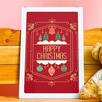 nu726-행잉액자_행복한성탄절이되길(사각세로대형)