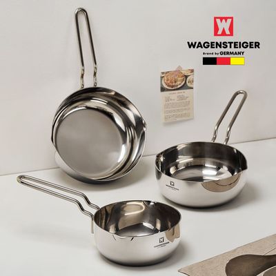 인덕션 겸용 통3중 눈금 표시 올스텐 냄비