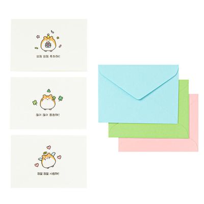 아트박스 햄스터 세트 카드