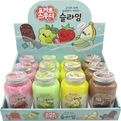아트박스 리틀아이 요거트 스무디 슬라임 1box(12개입