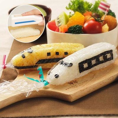 일본 기차 주먹밥틀 김펀칭기세트 모양틀 도시락 K633