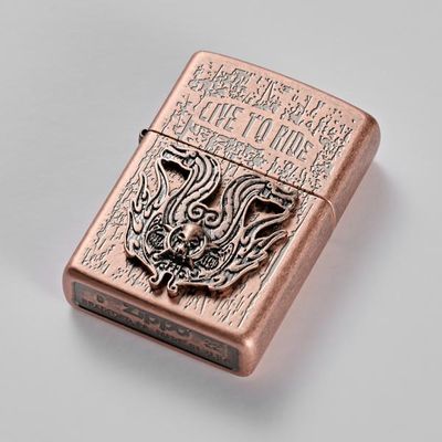 ZIPPO 라이터 live to ride CA
