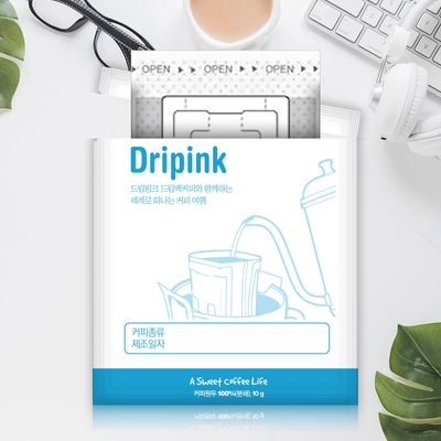 드립핑크 엘살바도르 10g x 100봉 드립백커피 티백