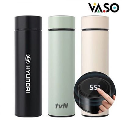 진공 텀블러 온도계 스탑메틱500ml(WFGQY1L)