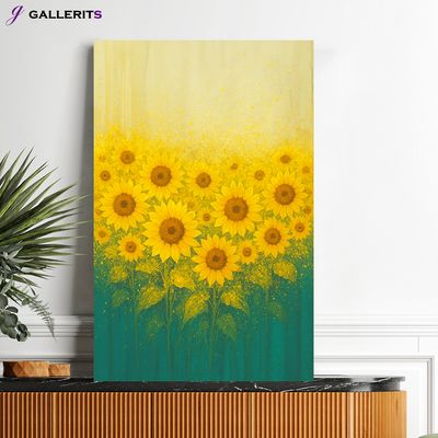 돈들어오는 해바라기 그림 거실 인테리어 액자 꽃
