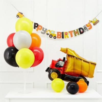 풍선스탠드 생일패키지 덤프트럭